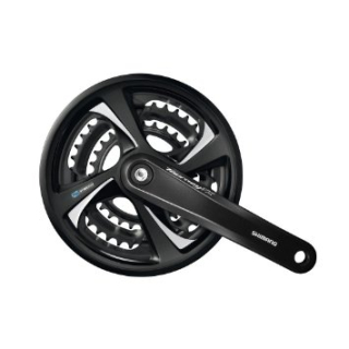 Kliky Shimano Tourney FC-TX801 48-38-28 černé