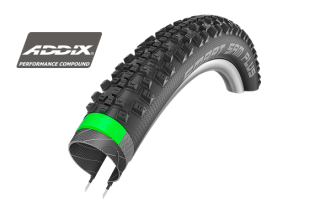 Plášť Schwalbe Smart Sam Plus 26x2,1 Addix Greenguard černý - drát
