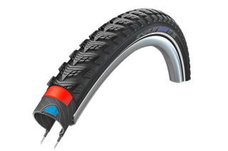 Plášť Schwalbe Marathon GT365 26x2,00 DualGuard černý reflexní pásek - drát