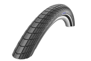 Plášť Schwalbe Big Apple 26x2.0, 50-559 RaceGuard černý reflexní pruh drát