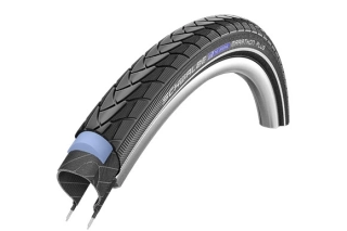 Plášť Schwalbe Marathon Plus 20x1,75, 47-406 Smartguard černý-drát, reflexní pásek