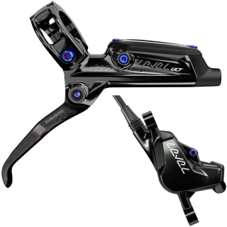 Brzda Sram Level Ultimate Carbon Rainbow černá zadní