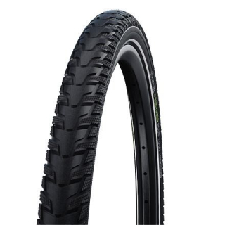 Plášť Schwalbe Energizer Plus Tour 50-622, 28x2,0 Addix Performance GreenGuard černý reflexní pás
