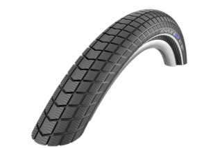 Plášť Schwalbe Big Ben KevlarGuard 50-622, 28x2,0 černý - reflexní pruh drát