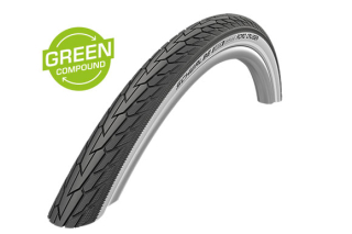 Plášť Schwalbe Road Cruiser 20x1,75, 47-507 KevlarGuard Green černý bílý - drát