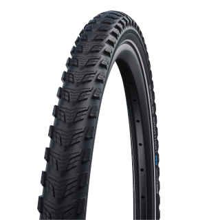 Plášť Schwalbe Marathon 365 26x2.00, 50-559 Addix 4season GreenGuard černá+reflexní pruh
