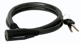 Zámek LONGUS 10x650 černý
