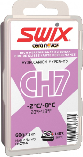 Vosk Swix CH7X 60g fialový -2/-8°C