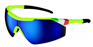 Brýle Salice 004 ITA Yellow/RW blue/trasparent