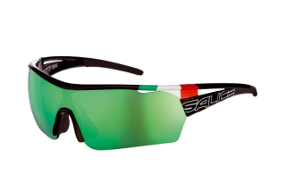 Brýle Salice 006 ITA Black/multireflex green