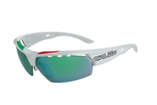 Brýle Salice 005 ITA White/RW green/transparent
