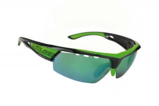 Brýle Salice 005 RWB Black-green/RW green/transparent