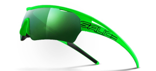 Brýle Salice 006RW Fluo green/multireflex green/transparent
