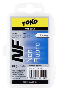 Vosk Toko NF Hot Wax blue 40g -10/-30°C