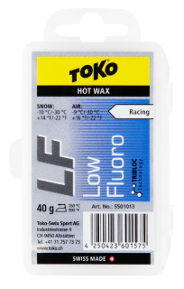 Vosk Toko LF Hot Wax 40g blue -10/-30°C