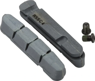 Brzdové špalky Shimano R55C4 pro karbonové ráfky 2 páry