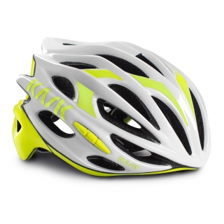 Přilba Kask Mojito white/yellow fluo 2016