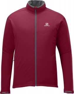 Bunda Salomon Nova Softshell victory red