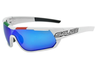 Brýle Salice 016ITA white/RWblue/clear + orange