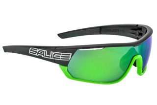 Brýle Salice 016CRX black-green/RW green/clear+CRX smoke