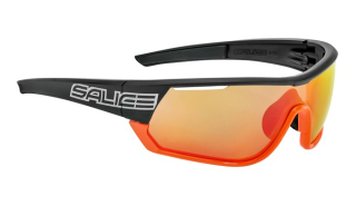 Brýle Salice 016CRX black-orange/RW red/clear+CRX smoke