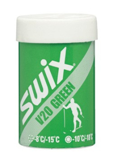 Vosk Swix V20 45g stoupací zelený -8/-15°C