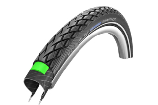 Plášť Schwalbe Marathon Greenguard 25-622 černá reflexní pásek - drát