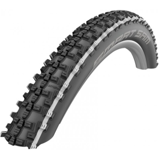 Plášť Schwalbe Smart Sam Addix Performance 26x2,25, 57-559 černý bílý - drát