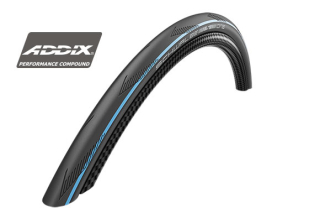 Plášť Schwalbe One 25-622 Addix RaceGuard tube type černý modrý kevlar