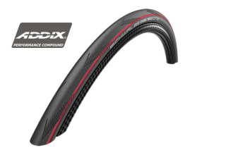 Plášť Schwalbe One 25-622 Addix RaceGuard tube type černý červený kevlar