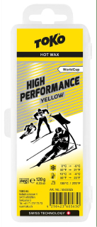 Vosk Toko High Performance 120g yellow 0/-6°C