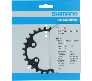 Převodník Shimano Deore FC-M6000 26 2x10