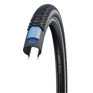 Plášť Schwalbe Marathon E-plus 27.5x2.0, 50-584 SmartGuard černý reflex drát
