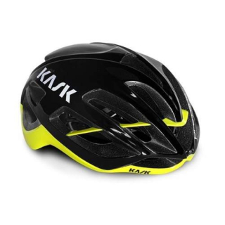 Přilba Kask Protone black yellow fluo