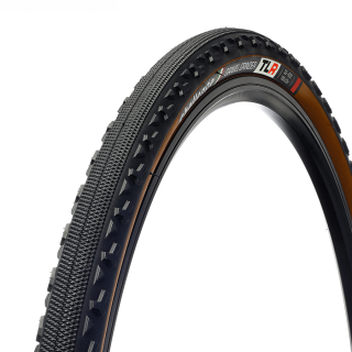 Plášť Challenge Gravel Grinder TLR 700x38 černý hnědý