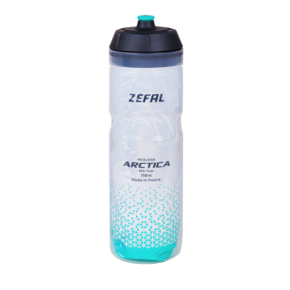 Láhev Zefal Arctica 75 stříbrná caribean green
