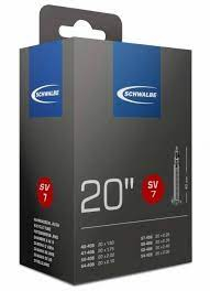 Duše Schwalbe 20 SV7 40/60-406/428 galuskový ventilek