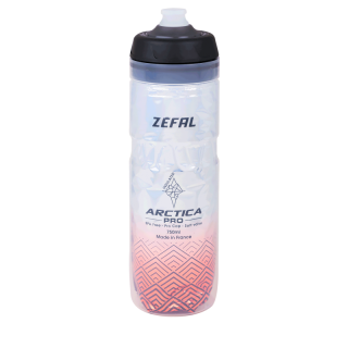 Láhev Zefal Arctica Pro 75 stříbrná červená