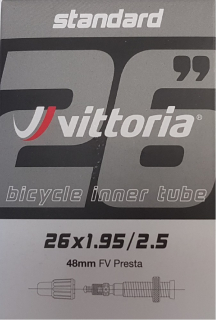 Duše Vittoria Standard 26x1,95/2,50 FV 48 mm