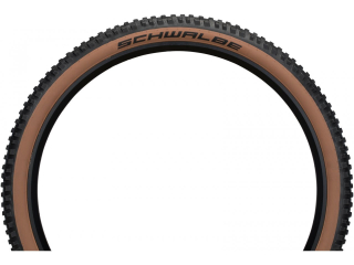 Plášť Schwalbe Nobby Nic 27,5x2,4, 62-584 SuperGround TLE Addix SpeedGrip bronze skin kevlar