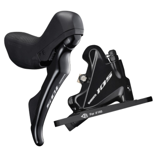 Řadící a brzdová páka Shimano 105 ST-R7020+třmen BR-R7070 pravá černá