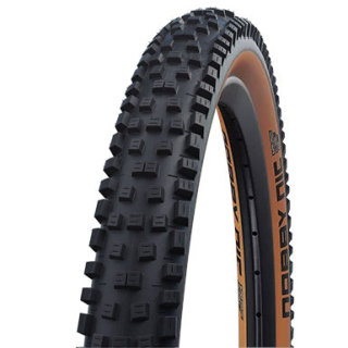Plášť Schwalbe Nobby Nic 29x2,4, 62-622 Addix Performance bronze skin kevlar