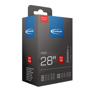 Duše Schwalbe 28 SV18 28/44-622 galuskový ventilek extralight gravel bike