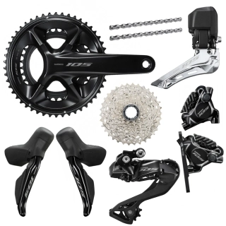 Kompletní sada Shimano 105 Di2 R7170 52-36