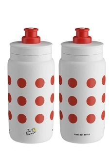 Láhev Elite Fly Tour de France Polka Dot 0,5L