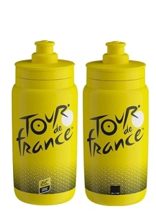 Láhev Elite Fly Tour de France Iconic Yellow 0,5L černá 