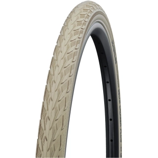 Plášť Schwalbe Delta Cruiser Plus 37-622, 28x1,4 krémová reflexní pásek neskládací