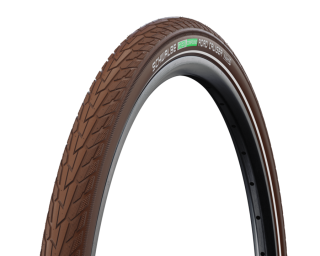 Plášť Schwalbe Road Cruiser 26x1.75, 47-559 KevlarGuard hnědá+reflexní pruh neskládací