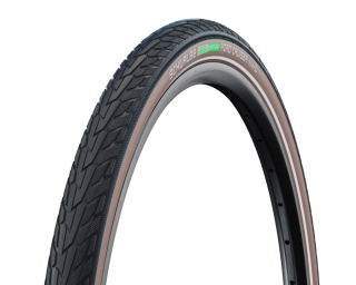 Plášť Schwalbe Road Cruiser 42-622, 28x1,6 KevlarGuard coffee bok+reflexní pruh neskládací