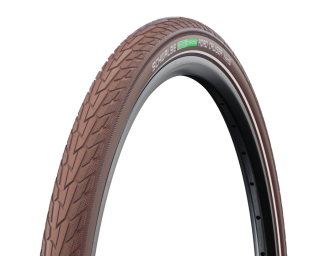 Plášť Schwalbe Road Cruiser 47-622 KevlarGuard coffee+reflexní pruh neskládací